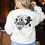 Oh Snap Ginger Bread Man DTF Print