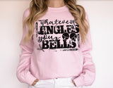 Whatever Jingles Your Bells Christmas Screen Print LOW HEAT