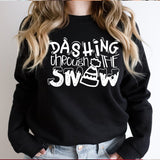 Dashing Through The Snow DTF Print