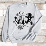 Oh Snap Ginger Bread Man DTF Print