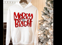 Merry and Bright Screen Print HIGH HEAT