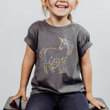 Christmas Unicorn DTF Print