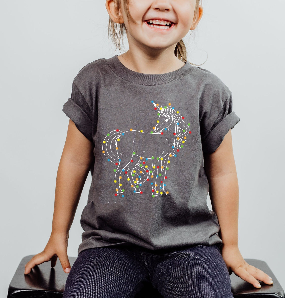 Christmas Unicorn Screen Print LOW HEAT – Torch Light