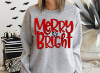 Merry and Bright Screen Print HIGH HEAT