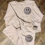 Leopard Smile Face Pocket DTF Print