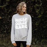 Holly Jolly Babe Christmas DTF Print