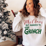 Mrs. Claus But Married to the Grinch DTF Print