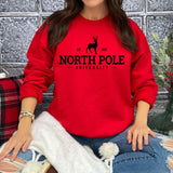 North Pole University DTF Print