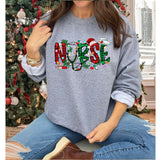 Christmas Nurse DTF Print