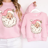 Mama Mini Pink Santa DTF Print