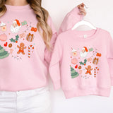 Christmas Doodle Mama Mini DTF Print