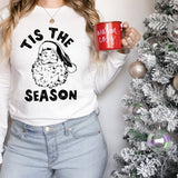 Tis The Season Santa Christmas DTF Print