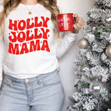 Holly Jolly Mama DTF Print