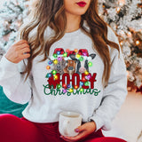 Mooey Cow Christmas DTF Print