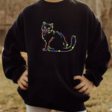 Christmas Cat Kitten DTF Print