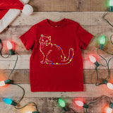 Christmas Cat Kitten DTF Print