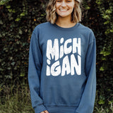 Michigan Grunge DTF Print