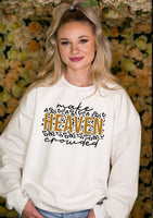 Make Heaven Crowded Leopard PUFF/Metallic Gold Screen Print