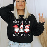 Chillin With My Gnomies Gnome Christmas DTF Print