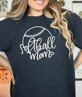 Softball Mom Screen Print LOW HEAT