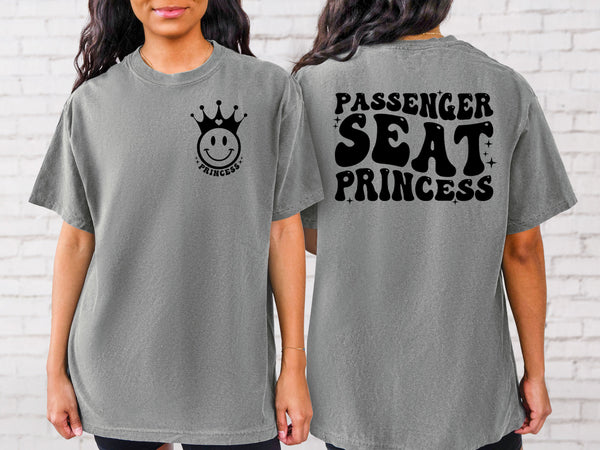 Passenger Seat Princess Screen Print LOW HEAT