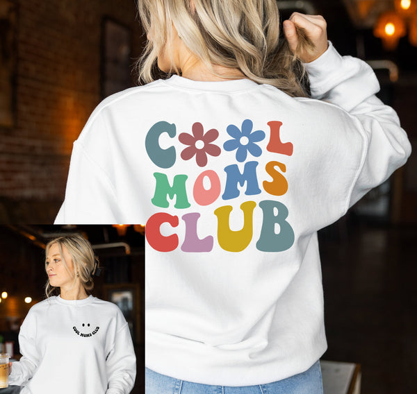 Cool Moms Club Screen Print HIGH HEAT