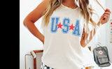 USA Patriotic PUFF Print