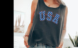 Patriotic USA DTF Print