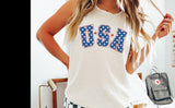 Patriotic USA DTF Print