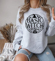 Basic Witch Circle Screen Print LOW HEAT