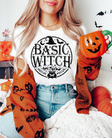 Basic Witch Circle Screen Print LOW HEAT