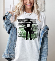 Behind Every Football Player is a Mom Personalized DTF Print TAT 1week