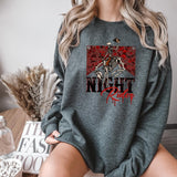 Night Rider Skeleton Halloween DTF