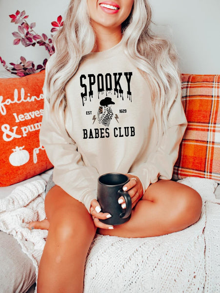 Spooky Babes Club Skeleton DTF