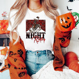 Night Rider Skeleton Halloween DTF