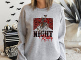 Night Rider Skeleton Halloween DTF