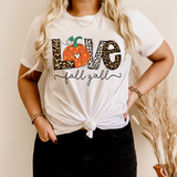 Love Fall Yall DTF Print