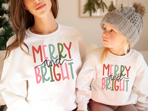 Merry and Bright Screen Print HIGH HEAT