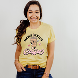 Mama Needs Coffee Distressed DTF Print
