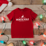 North Pole University DTF Print