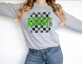 Distressed Rockets Checker DTF Print