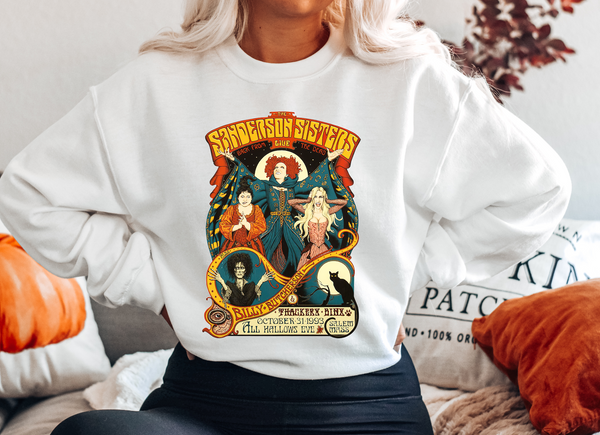 Sanderson Sisters Screen Print HIGH HEAT